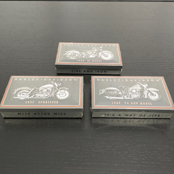 Harley-Davidson Other - Harley-Davidson Vintage Mint Tin Set of 3